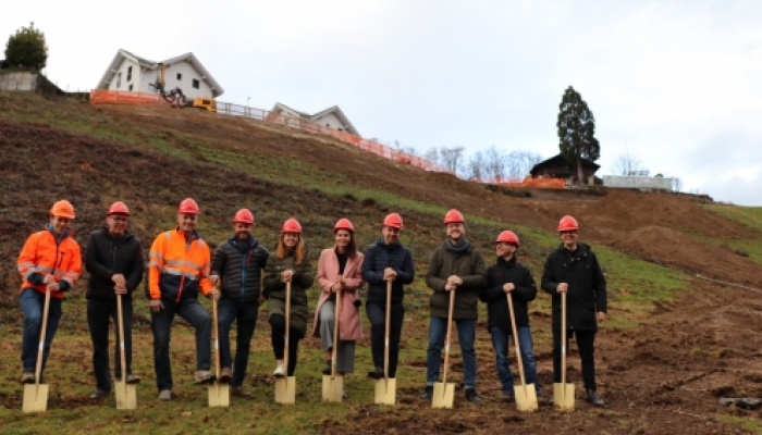 Spatenstich-Grill in  Kaltbrunn