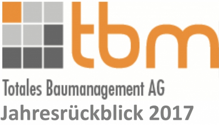 Jahresrückblick 2017 TBM AG