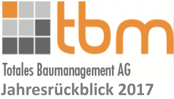 Jahresrückblick 2017 TBM AG